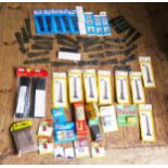 Collection of OO Gauge Accessories including a large quantity of Peco / Hornby track points/