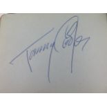 An Autograph Book including Australian Bowling Team 1950, Bristol Rovers, Sheffield Wednesday, Tommy