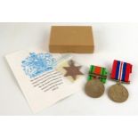 A World War II , includes Burma Star, War and Defence medals.