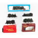 4 OO Gauge GWR Tank Locos and one other including Airfix, Triang etc. - good to excellent (some with