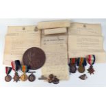 A World War One trio to 4361.Pte. V. Tomes, 7.Lond.R, includes 1914-15 Star, War Medal, Victory