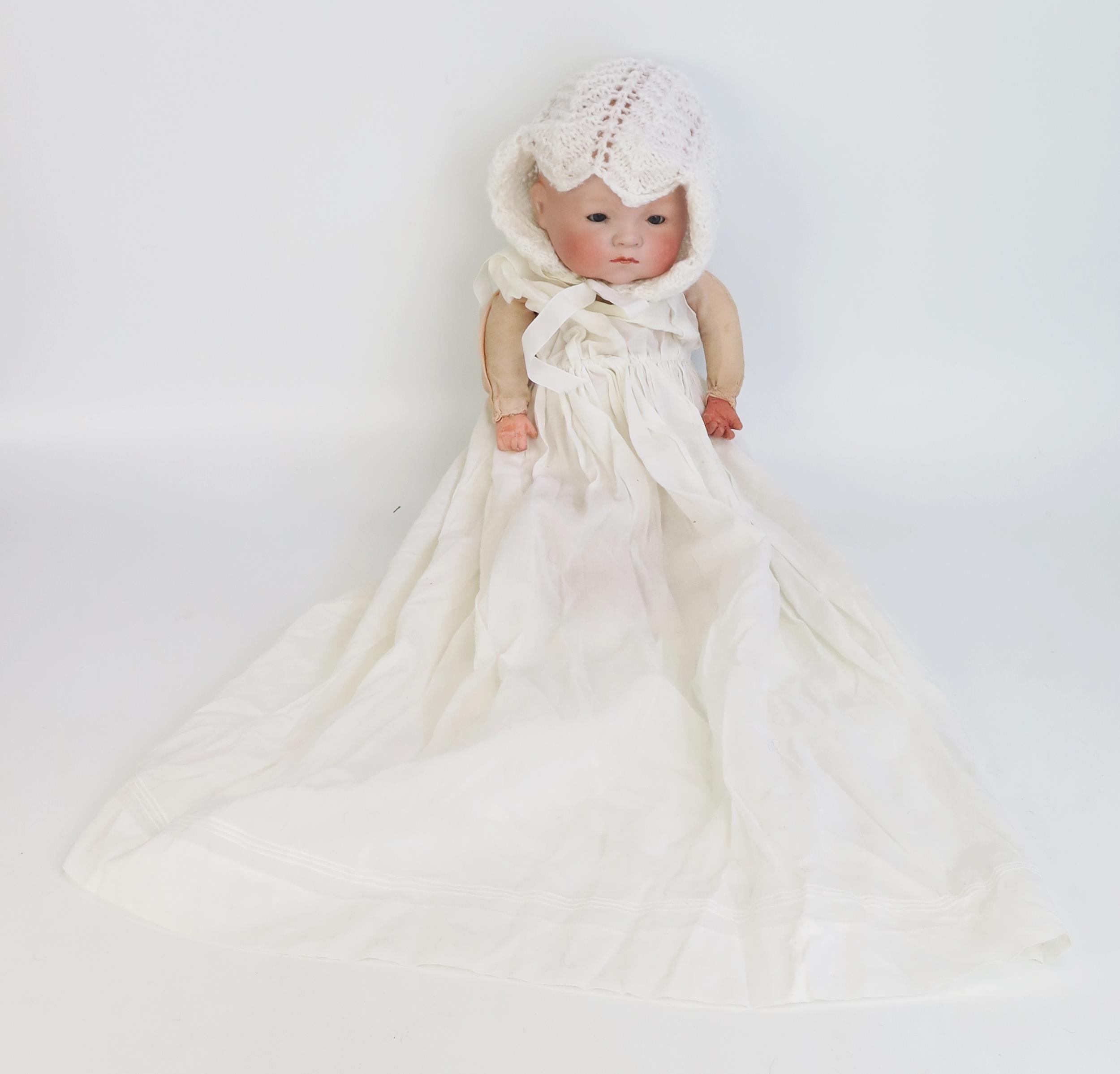 Armand Marseille Bisque Headed Baby Doll (35cm) a/f