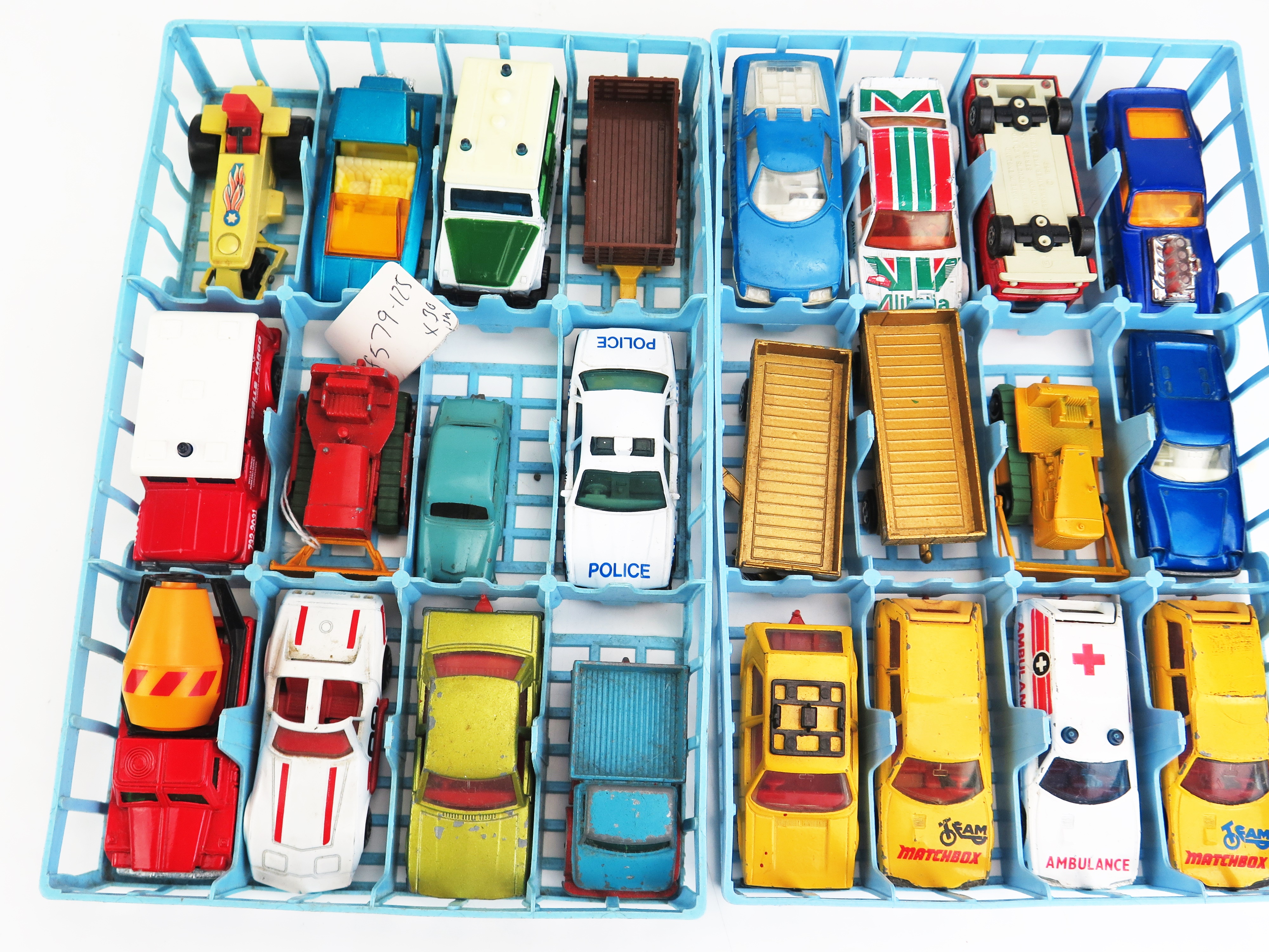 Matchbox 48 Car Carry Case filled with Mostly Matchbox but also Majorette, Lone Star, Corgi and - Image 2 of 3