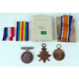A World War One trio to Lieut. J.F. Pitcher. R.N.V.R. includes 1914-15 Star, War and Victory Medals,