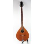 Paul Hathaway, an Irish long scale Bouzouki, with cedar top, mahogany back and sides, active Headway
