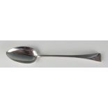 A George III silver Old English pattern serving spoon, maker Robert Rutland, London, 1807,