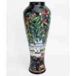 A Moorcroft pottery vase with 'Serendipity' decoration designed by Nicola Slaney, released in