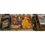 Scalextric Collection Including Rover 3500, x2 MGs, x2 Porsche, Hornby Simpsons Skateboard Set and