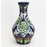 A Moorcroft pottery vase with 'Sonoma' decoration designed by Rachel Bishop, released in 2004,