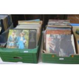 An extensive collection of assorted LP's by various artists including, Abba, Santana, Rolling