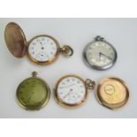 Four Pocket Watches, All A/F