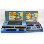 Two Hornby Dublo OO Gauge 3-Rail Train Sets including Passenger Train with 4-6-2 Duchess of Montrose