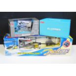 Two Remote Control Helicopters Including DFD F+Series both appear excellent in boxes