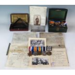 A World War One group of four to Ply, 13381, Sgt. P. Byrne. R.M.L.I. includes 1914-15 Star, War