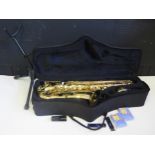 Trevor J. James Classic Tenor Saxophone in Padded in a Fitted Soft Shell Case with spare reeds and