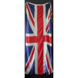 A large Union flag, 125 x 265cm