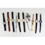 A Selection of Wristwatches including a Soviet Russian BOCTOK (VOSTOK) (running), Tissot, etc.