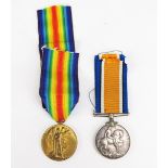 A World War One pair to 2.Lieut. G.P. Clement, War and Victory Medals. (2).