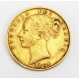 A Victoria Gold Sovereign 1864