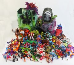Collection of Mattel Masters of The Universe Toys Books and other figures
