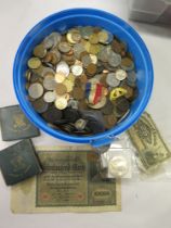 A Selection of World Coins, etc. c. 5500g gross