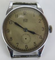 A Gent's OISA Extra Steel Cased Wristwatch, 34mm. Needs attention