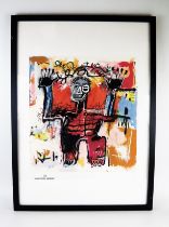 Jean-Michel Basquiat (American Artist 1960 -1988), Boxer, Limited Edition Lithographic Print No.