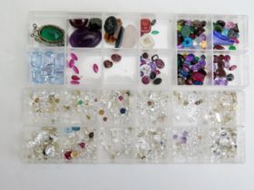 A Selection of Cut Stones, etc.