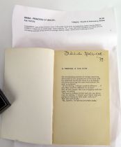 A Diana Spencer 1978 signed copy of 'A Promise is For Ever by Denise Robins