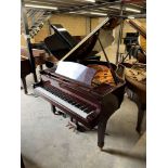 Yamaha (c2008) A 5ft 3in Model C1 grand piano in a bright mahogany case on square tapered legs;