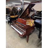 Steinway (c1888) A 6ft 85-note Model A grand piano in a bright rosewood case on square tapered legs.