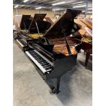 Yamaha (c2007) A 6ft 1in Model C3 grand piano in a bright ebonised case on square tapered legs;