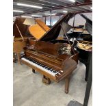 Steinway (c1928) A 6ft 2in Model A grand piano in a mahogany case on square tapered legs. IRN: