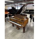 Steinway (c1898) A 6ft 2in Model A grand piano in a rosewood case on legs.