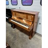 Bechstein (c1897) An upright piano in a rosewood and floral inlaid case. IRN: 8DNKK74S