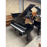 Steinway (c1937) A 5ft 1in Model S grand piano in a mahogany case. AMENDMENT Is in an ebonised case.