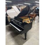 Weinbach by Petrof (c1991) A 6ft 4in Model 190 grand piano in a bright ebonised case; together