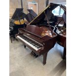 Yamaha (c2008) A 5ft 3in Model C1 grand piano in a bright mahogany case on square tapered legs;