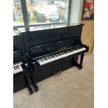 *Yamaha (c1968) A 126cm Model U2C-A upright piano in a bright ebonised case. There is VAT on this