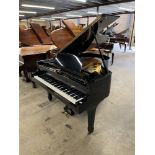 Yamaha (c1959) A 5ft 7in Model G2 grand piano in a bright ebonised case. AMENDMENT Is (c1970).