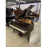 Blüthner (c1926) A 5ft 5in Style 4A grand piano in a dark walnut case on square tapered legs;