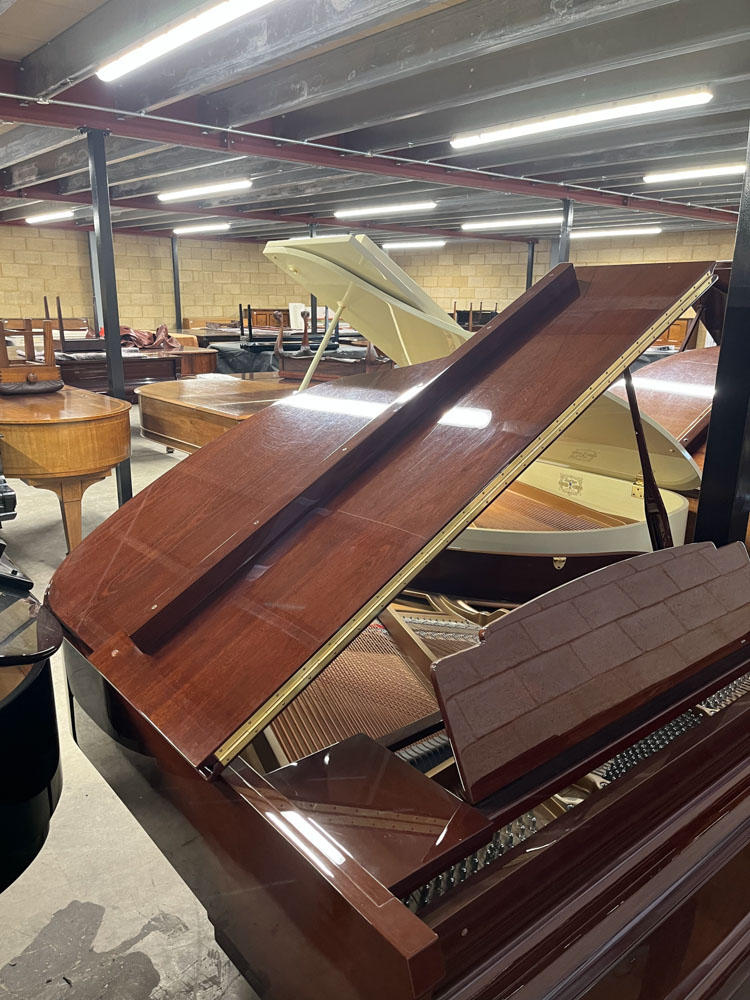 Essex (c2007) A 5ft Model EGP155 grand piano in a bright mahogany case on turned and fluted legs. - Image 6 of 8