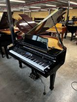 Broadway MK10 Digital A 4ft 5in MK10 digital self-playing grand piano in a bright ebonised finish