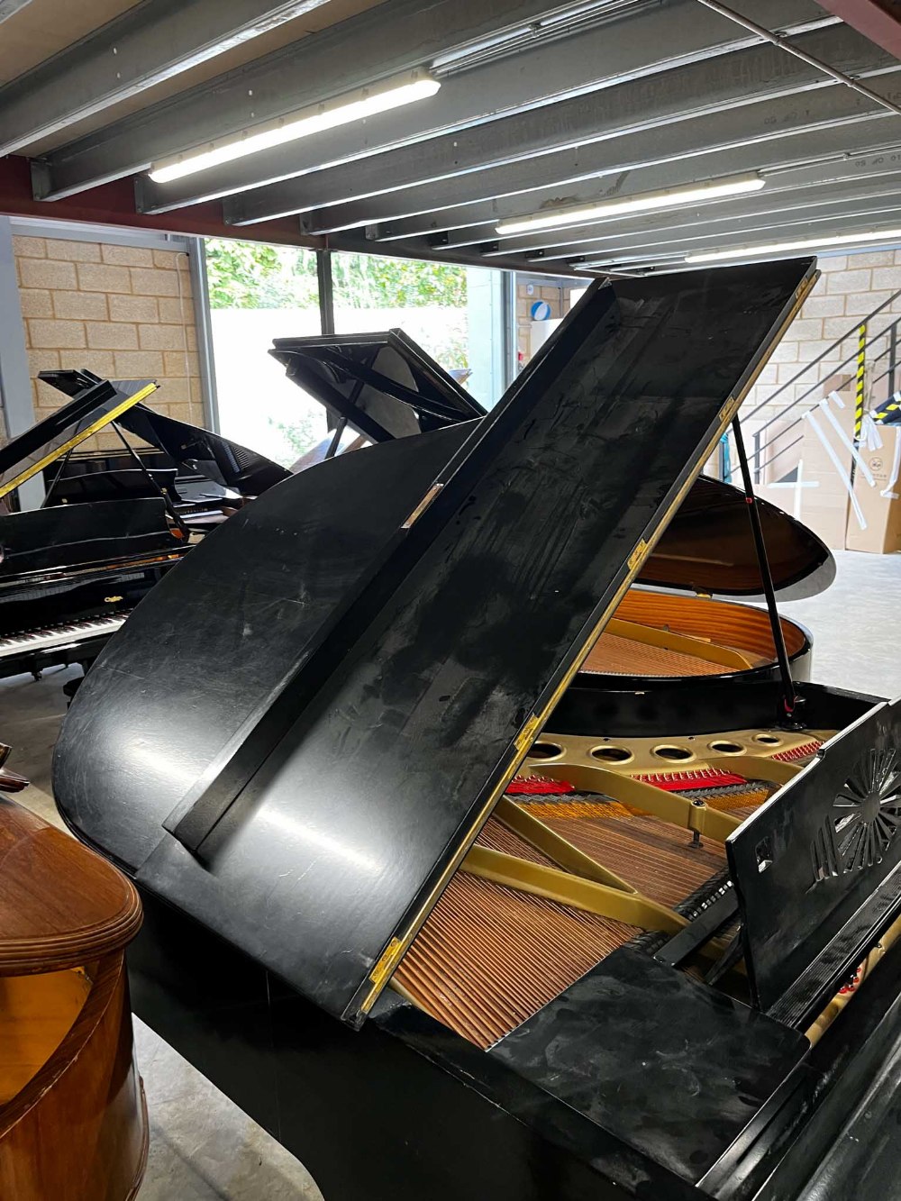 Bösendorfer (c1920) A 5ft 7in Model 170 grand piano in an ebonised case on square tapered legs. IRN: - Image 6 of 8