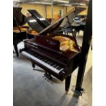 Yamaha (c2006) A 5ft Model GB1 grand piano in a bright mahogany case on square tapered legs.