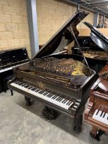 Steinway (c1885) A 6ft 85-note 'old style' Model A grand piano in a rosewood case. IRN: AE7962XV