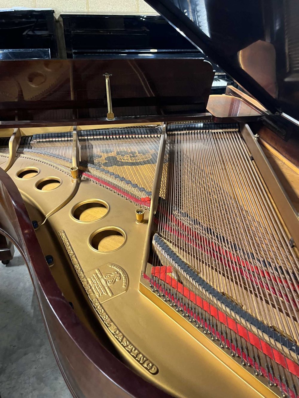 Steinway (c1904) A 5ft 10in Model O grand piano in a rosewood case on square tapered legs. IRN: - Image 9 of 9