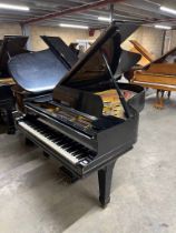 Steinway (c1896) A 6ft 11in Model B grand piano in an ebonised case on square tapered legs. IRN: