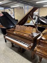 Steinway (c1894) A 6ft 'Old Style' Model A grand piano in a rosewood case on turned fluted legs;