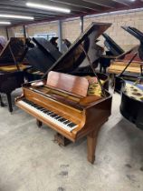 Steinway (c1905) A 5ft 10in Model O grand piano in a rosewood case on square tapered legs;